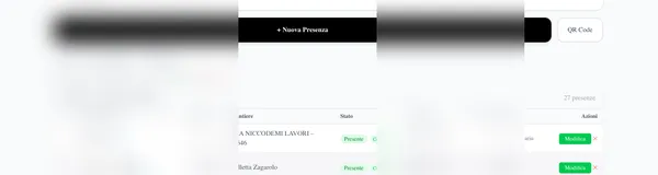 Presenze Web screenshot